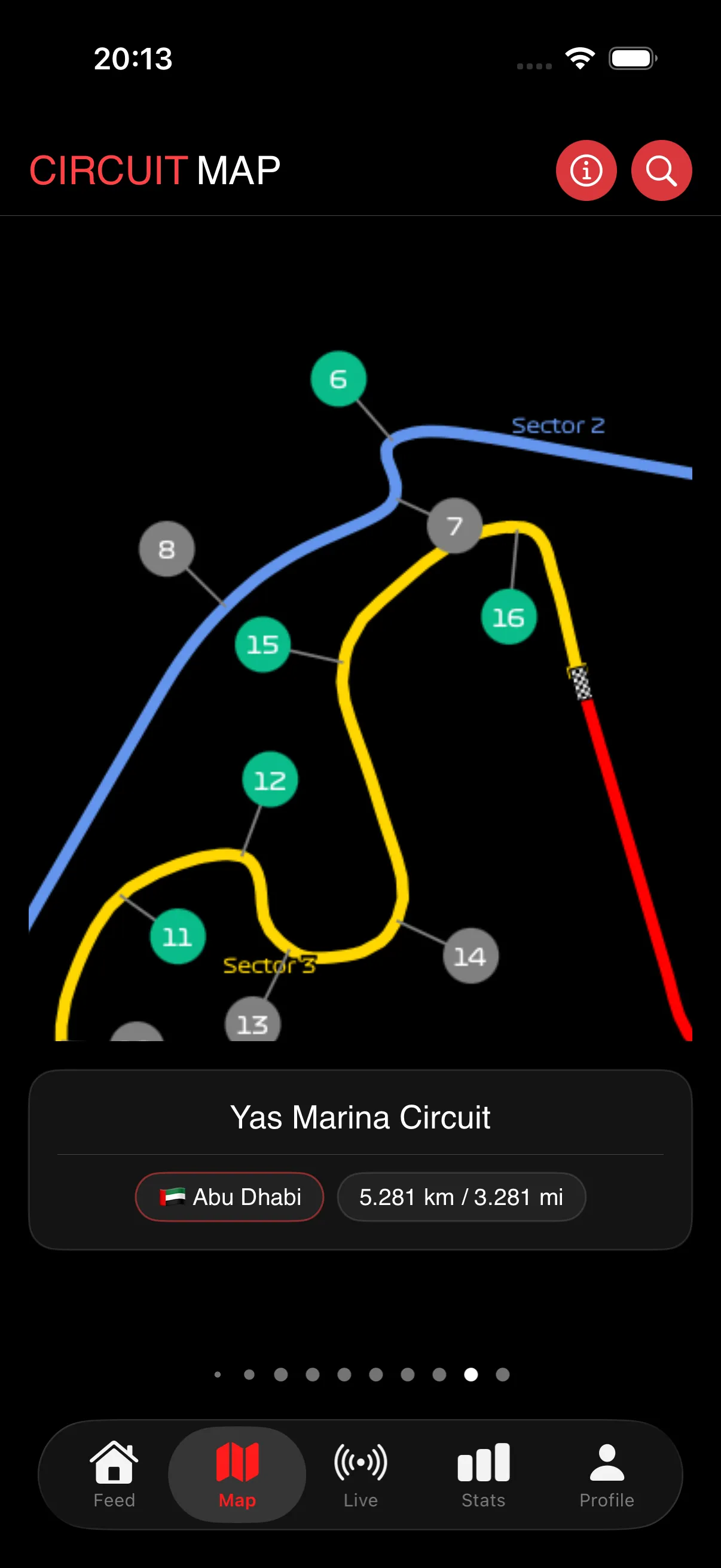 Track Map View
